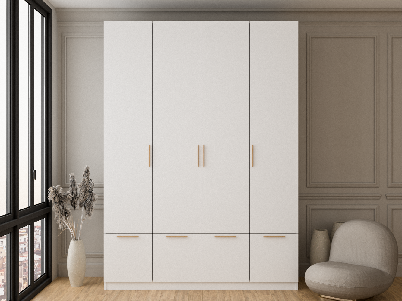 Пакс Рейнсвол 110 Эко white ИКЕА (IKEA) изображение товара