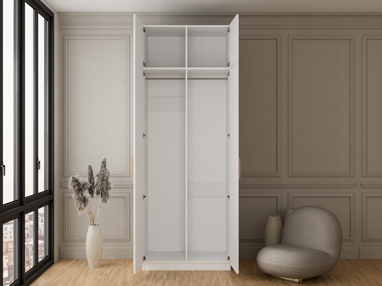 Пакс Рейнсвол 114 Эко white ИКЕА (IKEA) изображение товара