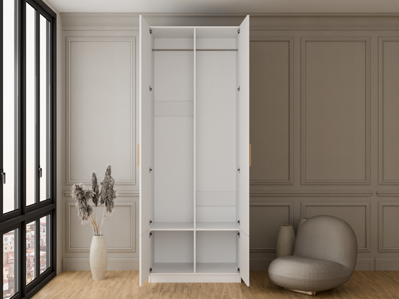 Пакс Рейнсвол 113 Эко white ИКЕА (IKEA) изображение товара