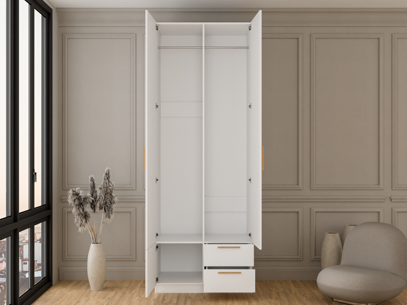 Пакс Рейнсвол 115 Эко white ИКЕА (IKEA) изображение товара