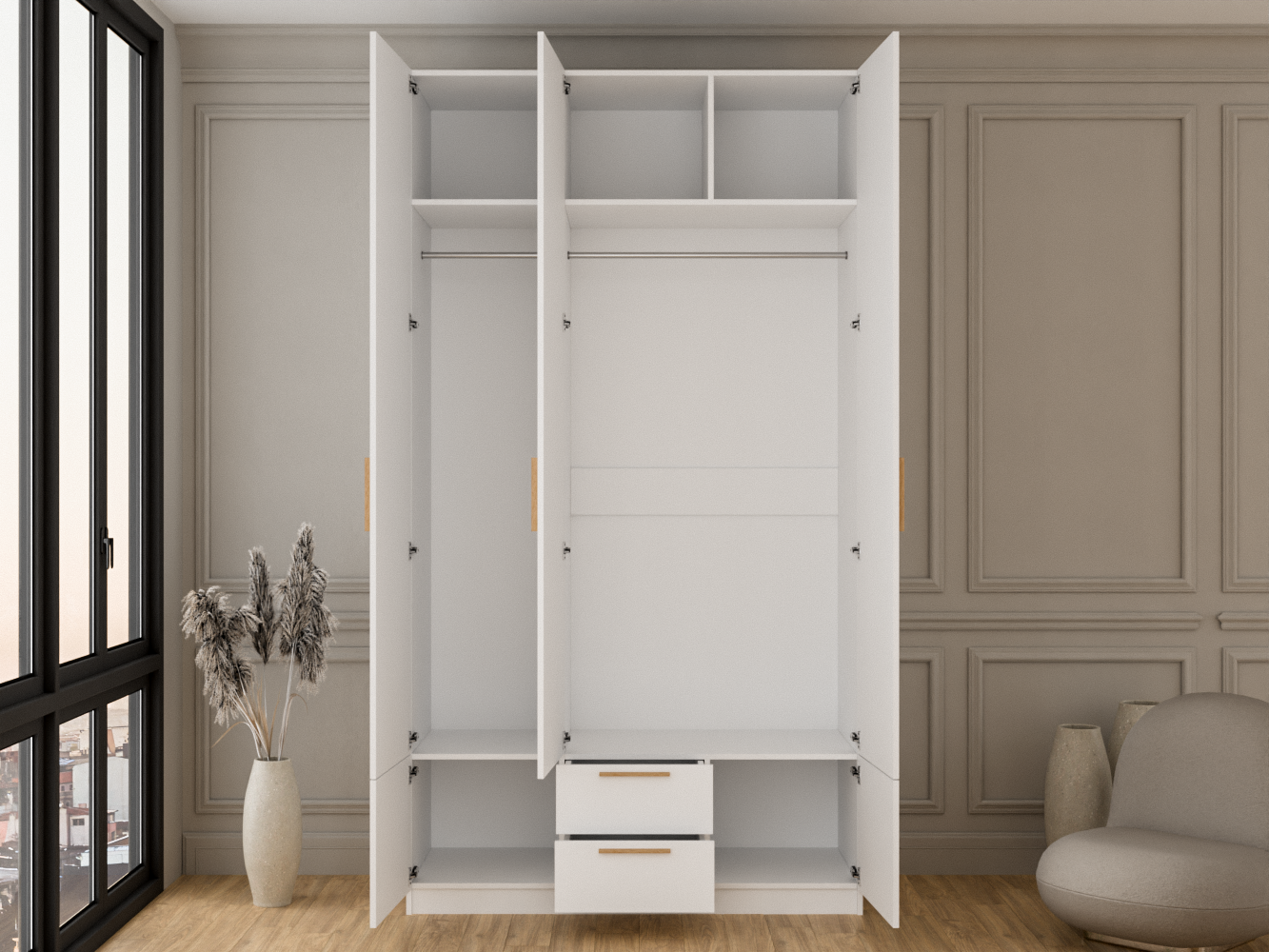 Пакс Рейнсвол 103 Эко white ИКЕА (IKEA) изображение товара