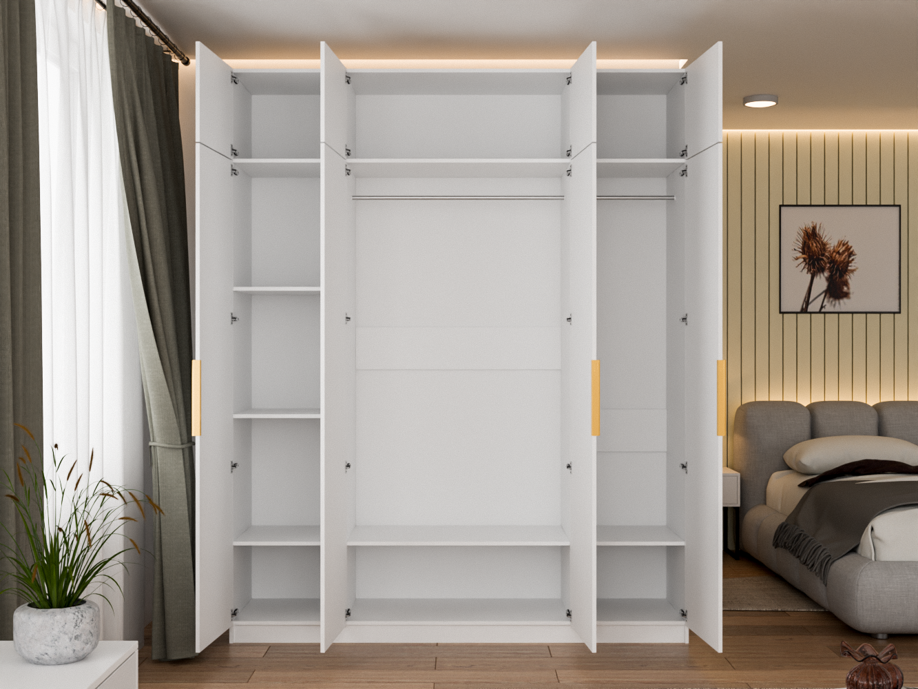 Пакс Ларадо 6 gold ИКЕА (IKEA) изображение товара