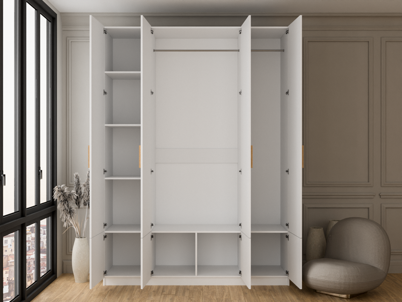 Пакс Рейнсвол 110 Эко white ИКЕА (IKEA) изображение товара