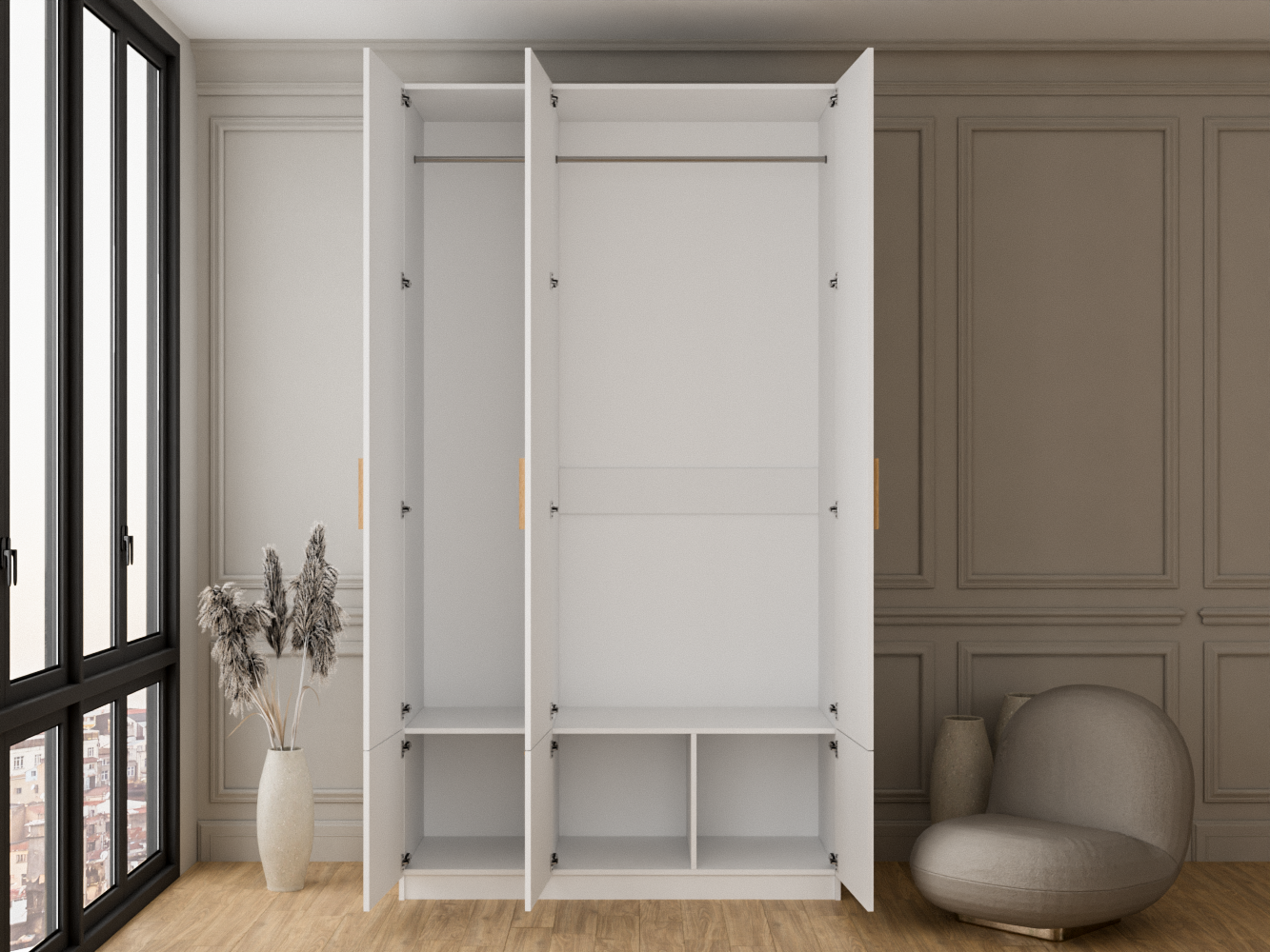 Пакс Рейнсвол 107 Эко white ИКЕА (IKEA) изображение товара
