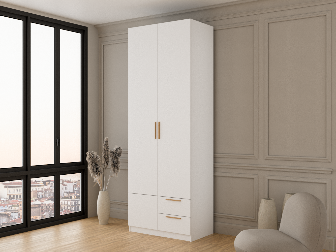 Пакс Рейнсвол 115 Эко white ИКЕА (IKEA) изображение товара
