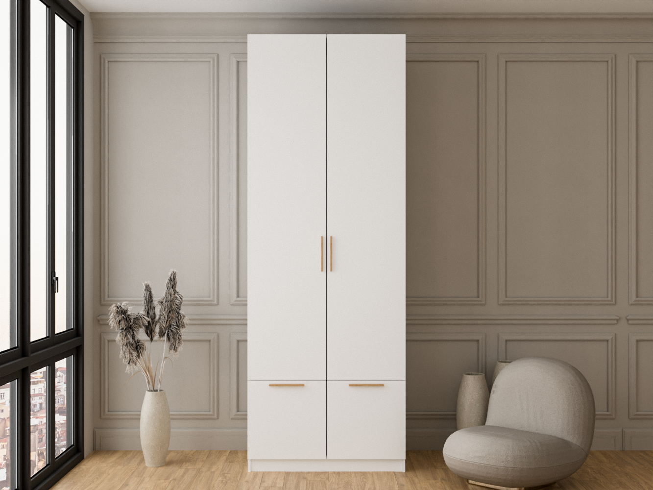 Пакс Рейнсвол 113 Эко white ИКЕА (IKEA) изображение товара
