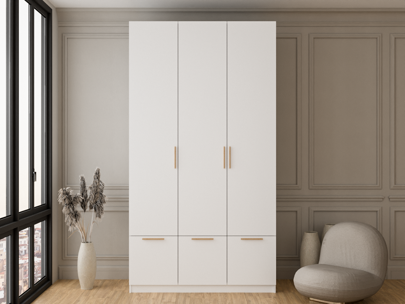 Пакс Рейнсвол 107 Эко white ИКЕА (IKEA) изображение товара