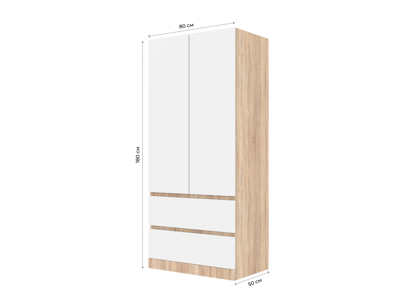 Мальм 313 oak white ИКЕА (IKEA) изображение товара