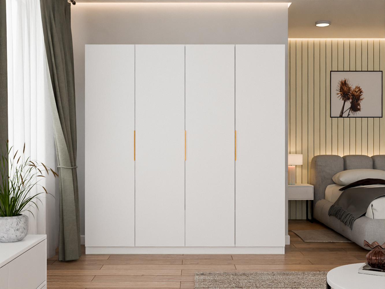 Пакс Ларадо 4 gold ИКЕА (IKEA) изображение товара