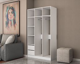 Изображение товара Гардеробная система Пакс Рейнсвол 8 white ИКЕА (IKEA) на сайте delmard.ru