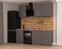 Изображение товара Кухонный гарнитур METOД 2 grey ИКЕА (IKEA) на сайте delmard.ru