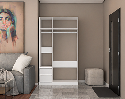 Изображение товара Гардеробная система Пакс Рейнсвол 7 white ИКЕА (IKEA) на сайте delmard.ru