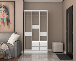 Изображение товара Гардеробная система Пакс Рейнсвол 9 white ИКЕА (IKEA) на сайте delmard.ru