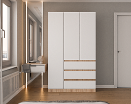 Изображение товара Мальм 314 oak white ИКЕА (IKEA) на сайте delmard.ru