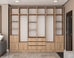 Изображение товара Гардеробная система Пакс Рейнсвол 1 beige ИКЕА (IKEA) на сайте delmard.ru