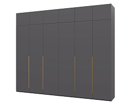 Изображение товара Пакс Альхейм 26 grey (gold) ИКЕА (IKEA) на сайте delmard.ru