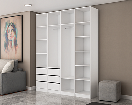 Изображение товара Модульная система хранения Пакс Рейнсвол 2 white ИКЕА (IKEA) на сайте delmard.ru
