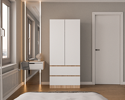 Изображение товара Мальм 313 oak white ИКЕА (IKEA) на сайте delmard.ru