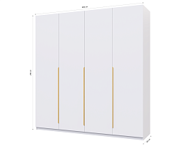 Изображение товара Пакс Альхейм 4 white ИКЕА (IKEA) на сайте delmard.ru