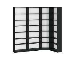 Изображение товара Билли 113 brown desire угловой ИКЕА (IKEA) на сайте delmard.ru