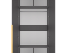 Изображение товара Пакс Мускен 3 grey ИКЕА (IKEA) на сайте delmard.ru