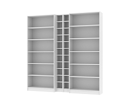 Изображение товара Билли 120 white ИКЕА (IKEA) на сайте delmard.ru