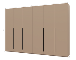 Изображение товара Пакс Альхейм 16 brown (black) ИКЕА (IKEA) на сайте delmard.ru