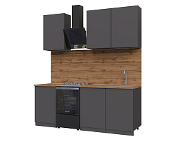 Изображение товара Кухонный гарнитур METOД 2 grey ИКЕА (IKEA) на сайте delmard.ru
