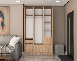 Изображение товара Модульная система хранения Пакс Рейнсвол 1 beige ИКЕА (IKEA) на сайте delmard.ru