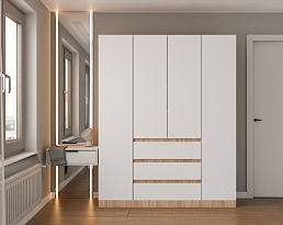 Изображение товара Мальм 315 oak white ИКЕА (IKEA) на сайте delmard.ru