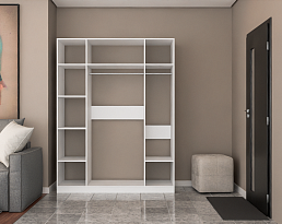 Изображение товара Гардеробная система Пакс Рейнсвол 11 white ИКЕА (IKEA) на сайте delmard.ru