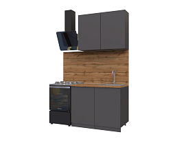 Изображение товара Кухонный гарнитур METOД 3 grey ИКЕА (IKEA) на сайте delmard.ru