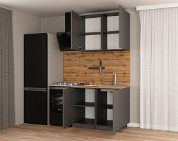 Изображение товара Кухонный гарнитур METOД 3 grey ИКЕА (IKEA) на сайте delmard.ru