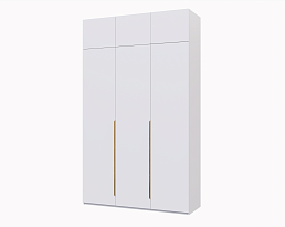 Изображение товара Пакс Альхейм 23 white (gold) ИКЕА (IKEA) на сайте delmard.ru