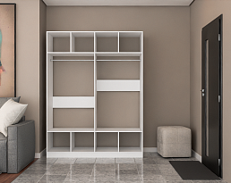 Изображение товара Гардеробная система Пакс Рейнсвол 10 white ИКЕА (IKEA) на сайте delmard.ru