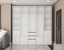 Изображение товара Модульная система хранения Пакс Рейнсвол 4 white ИКЕА (IKEA) на сайте delmard.ru