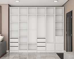 Изображение товара Гардеробная система Пакс Рейнсвол 2 white ИКЕА (IKEA) на сайте delmard.ru
