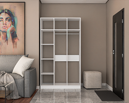 Изображение товара Гардеробная система Пакс Рейнсвол 5 white ИКЕА (IKEA) на сайте delmard.ru