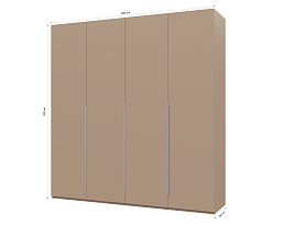 Изображение товара Пакс Альхейм 14 brown (silver) ИКЕА (IKEA) на сайте delmard.ru