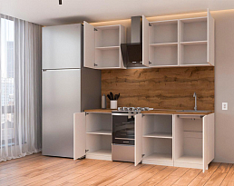 Изображение товара Кухонный гарнитур METOД 2 white ИКЕА (IKEA) на сайте delmard.ru