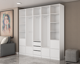 Изображение товара Модульная система хранения Пакс Рейнсвол 4 white ИКЕА (IKEA) на сайте delmard.ru
