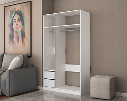 Изображение товара Гардеробная система Пакс Рейнсвол 7 white ИКЕА (IKEA) на сайте delmard.ru