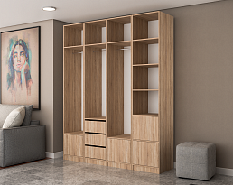 Изображение товара Модульная система хранения Пакс Рейнсвол 3 beige ИКЕА (IKEA) на сайте delmard.ru