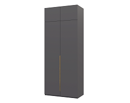 Изображение товара Пакс Альхейм 22 grey (gold) ИКЕА (IKEA) на сайте delmard.ru