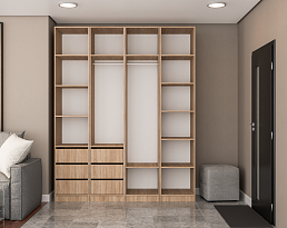 Изображение товара Модульная система хранения Пакс Рейнсвол 2 beige ИКЕА (IKEA) на сайте delmard.ru