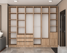 Изображение товара Гардеробная система Пакс Рейнсвол 3 beige ИКЕА (IKEA) на сайте delmard.ru