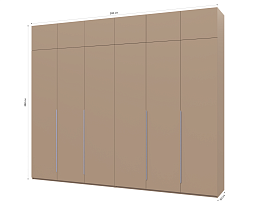 Изображение товара Пакс Альхейм 26 brown (silver) ИКЕА (IKEA) на сайте delmard.ru