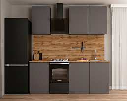 Изображение товара Кухонный гарнитур METOД 2 grey ИКЕА (IKEA) на сайте delmard.ru