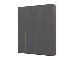 Изображение товара Пакс Альхейм 24 grey (gold) ИКЕА (IKEA) на сайте delmard.ru