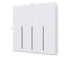 Изображение товара Пакс Альхейм 14 white (black) ИКЕА (IKEA) на сайте delmard.ru